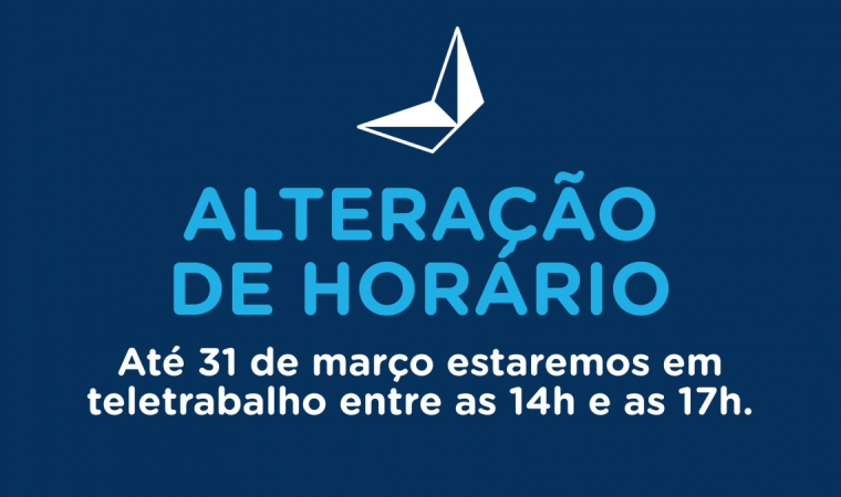 Horário Março
